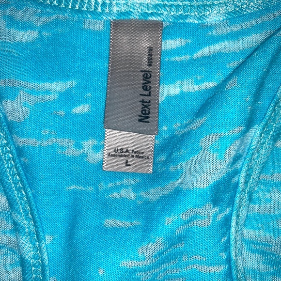 Graphic Racerback Workout Tank - Picture 2 of 2